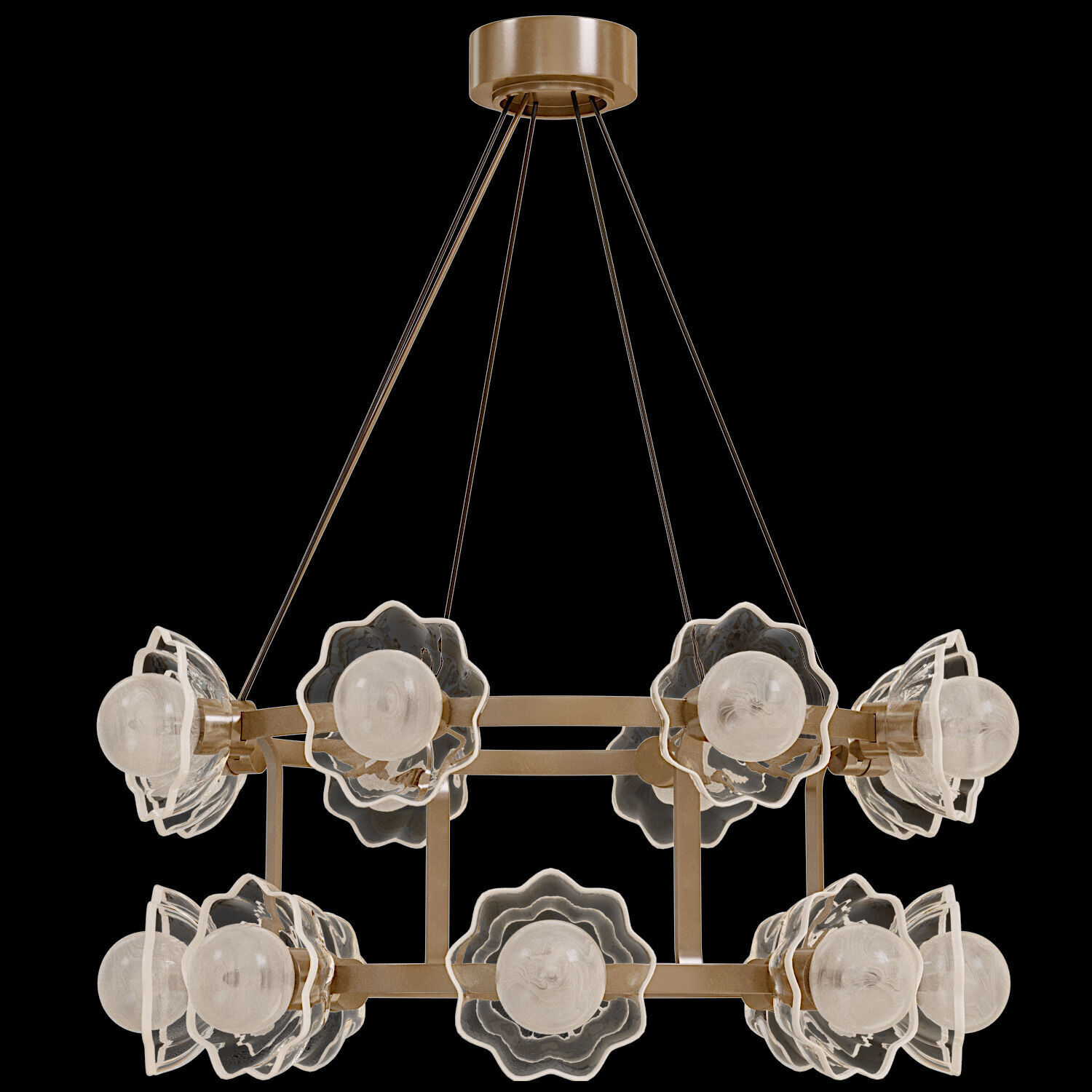 Holly Chandelier 3D model_3