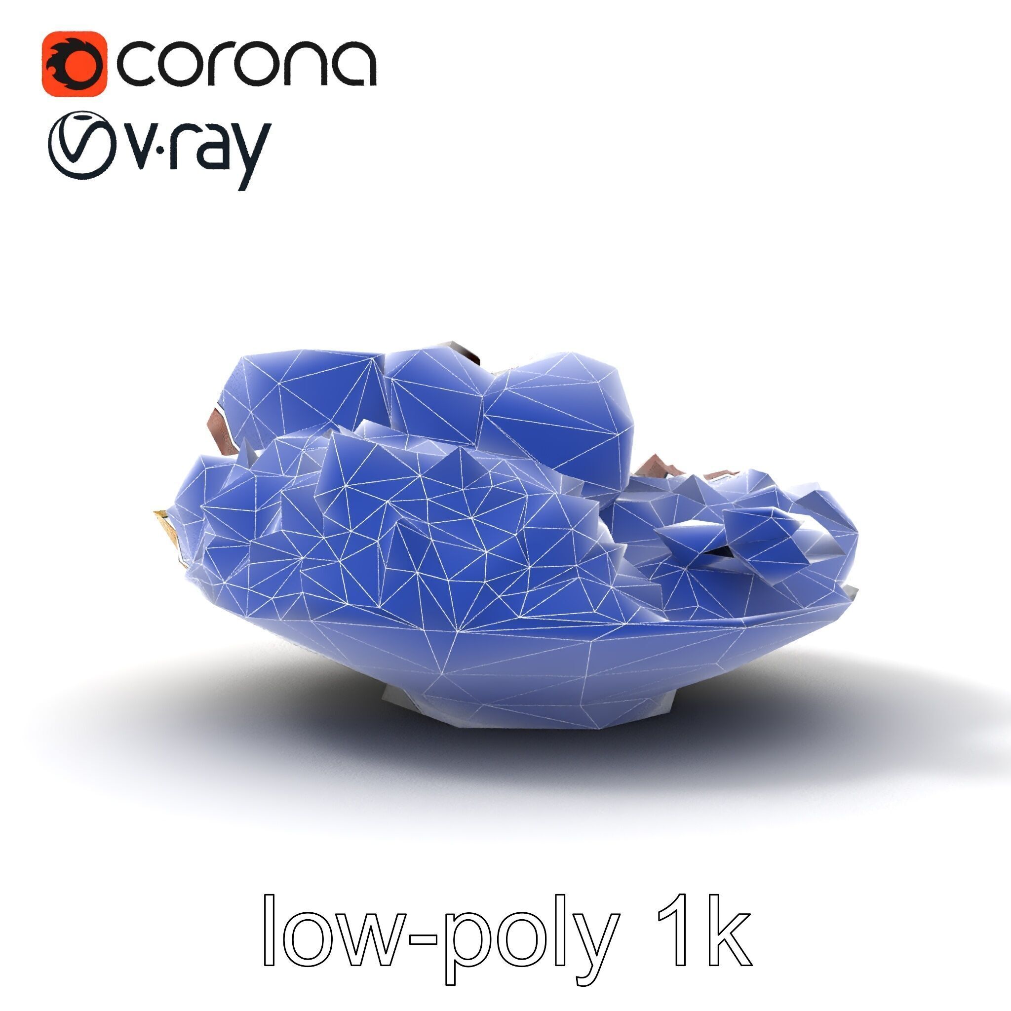 Mole Poblano Plate with Chicken and Sides model pack Low-poly 3D model_27