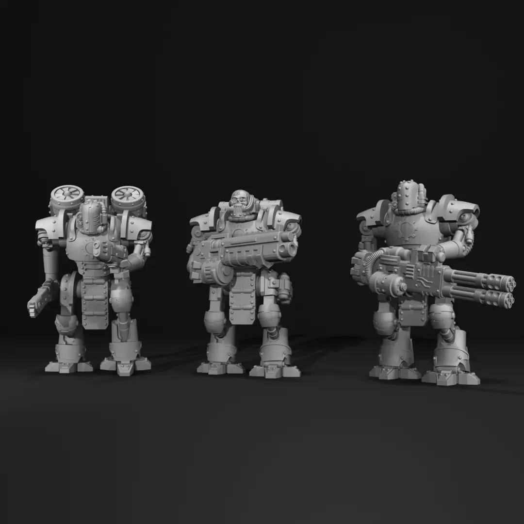 Cyber infantry DLC 3D print model