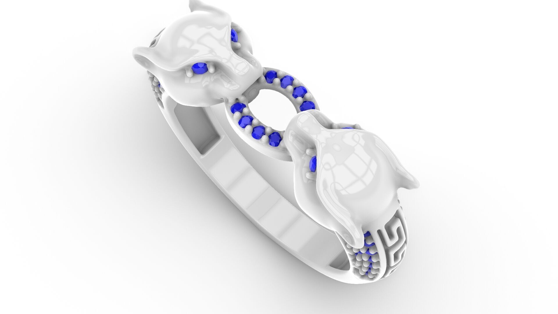 Jewelry Diamond Ring Model RG89 Free 3D print model_11