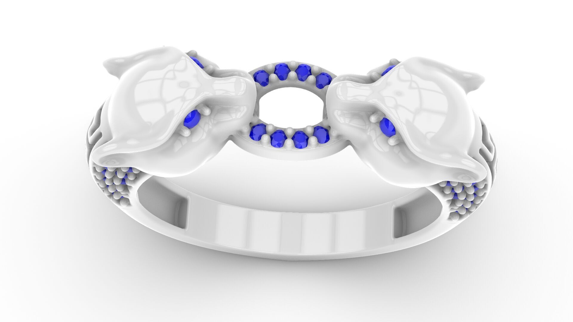 Jewelry Diamond Ring Model RG89 Free 3D print model_10