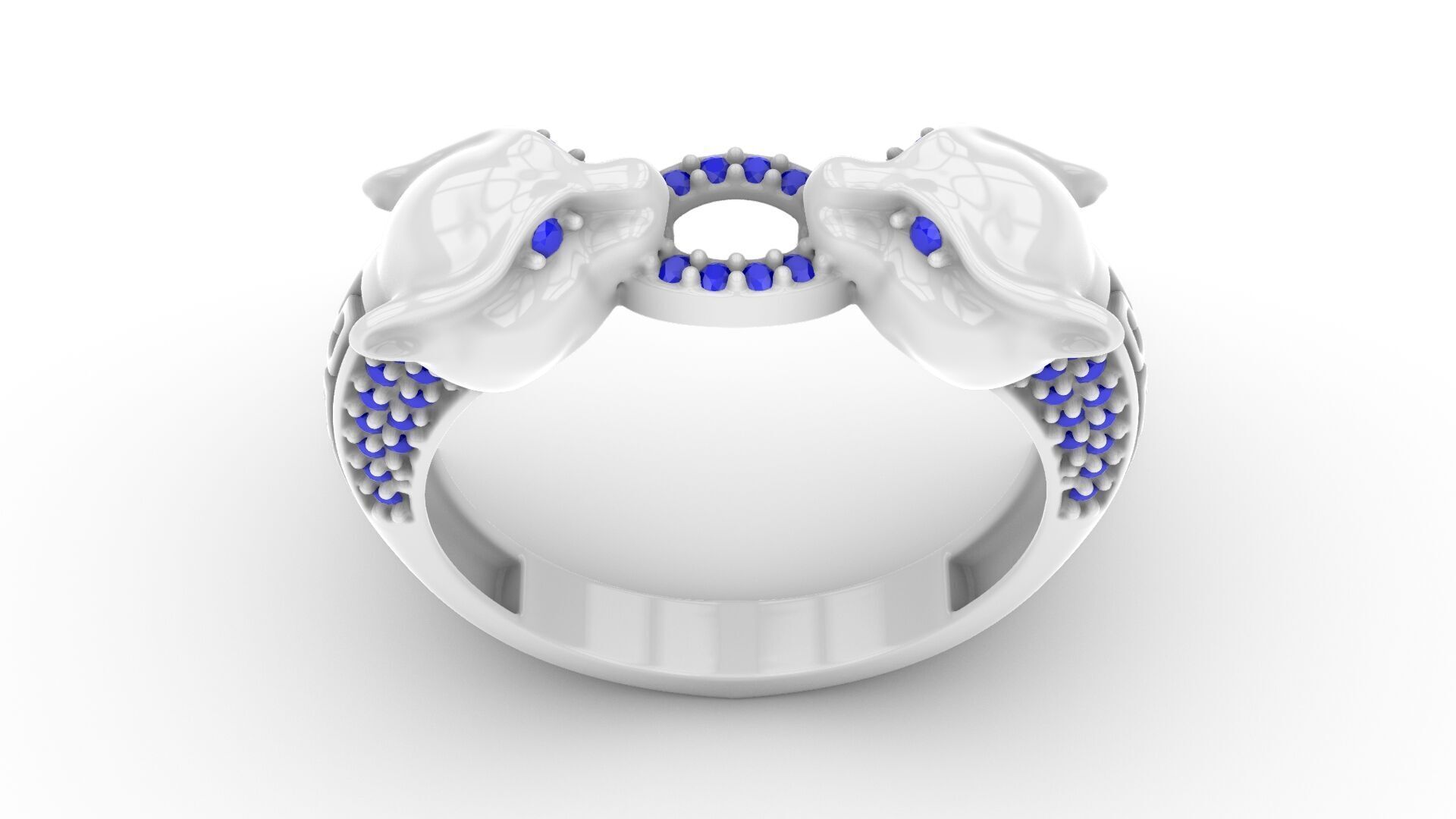 Jewelry Diamond Ring Model RG89 Free 3D print model_5