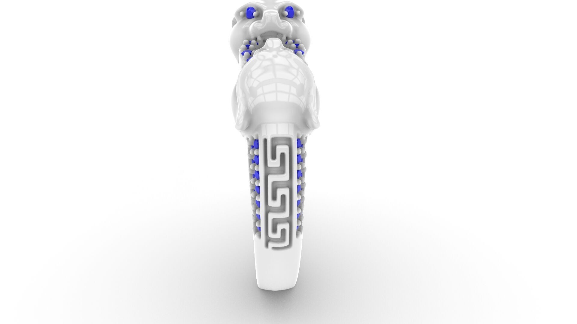 Jewelry Diamond Ring Model RG89 Free 3D print model_12