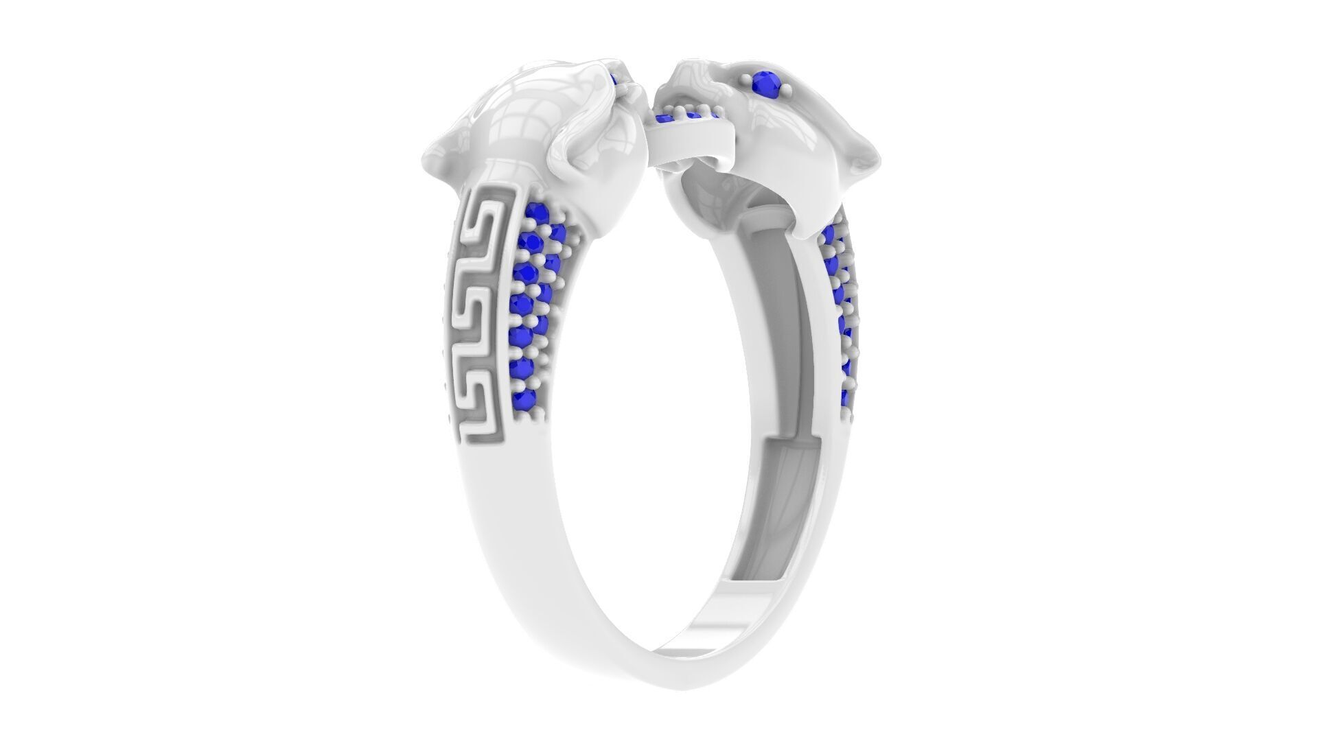 Jewelry Diamond Ring Model RG89 Free 3D print model_7