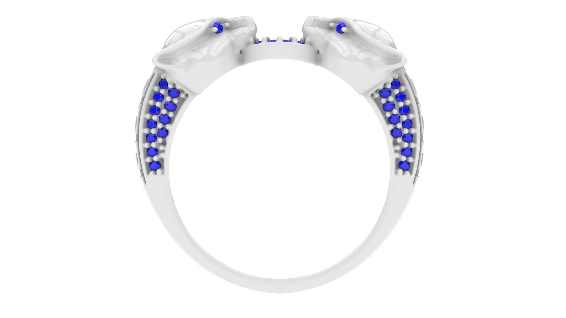Jewelry Diamond Ring Model RG89 Free 3D print model_8