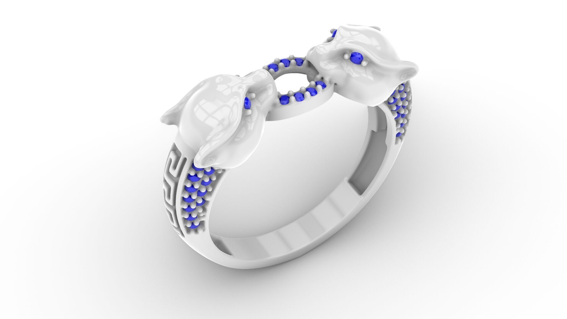 Jewelry Diamond Ring Model RG89 Free 3D print model_13
