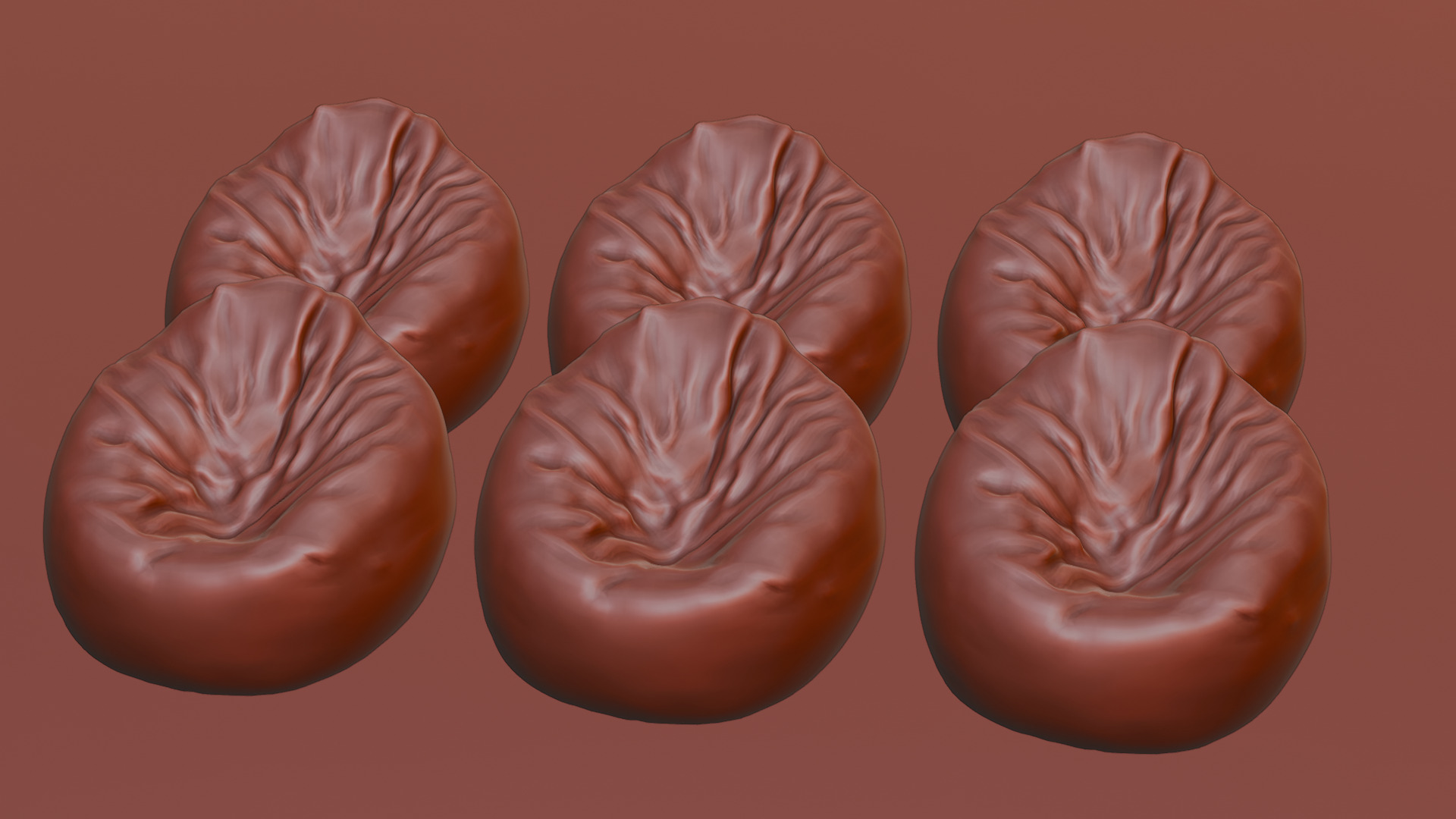 Bean Bag Chair 3D model_56