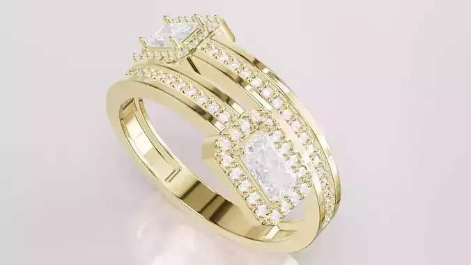 Jewelry Diamond Ring Model RG91