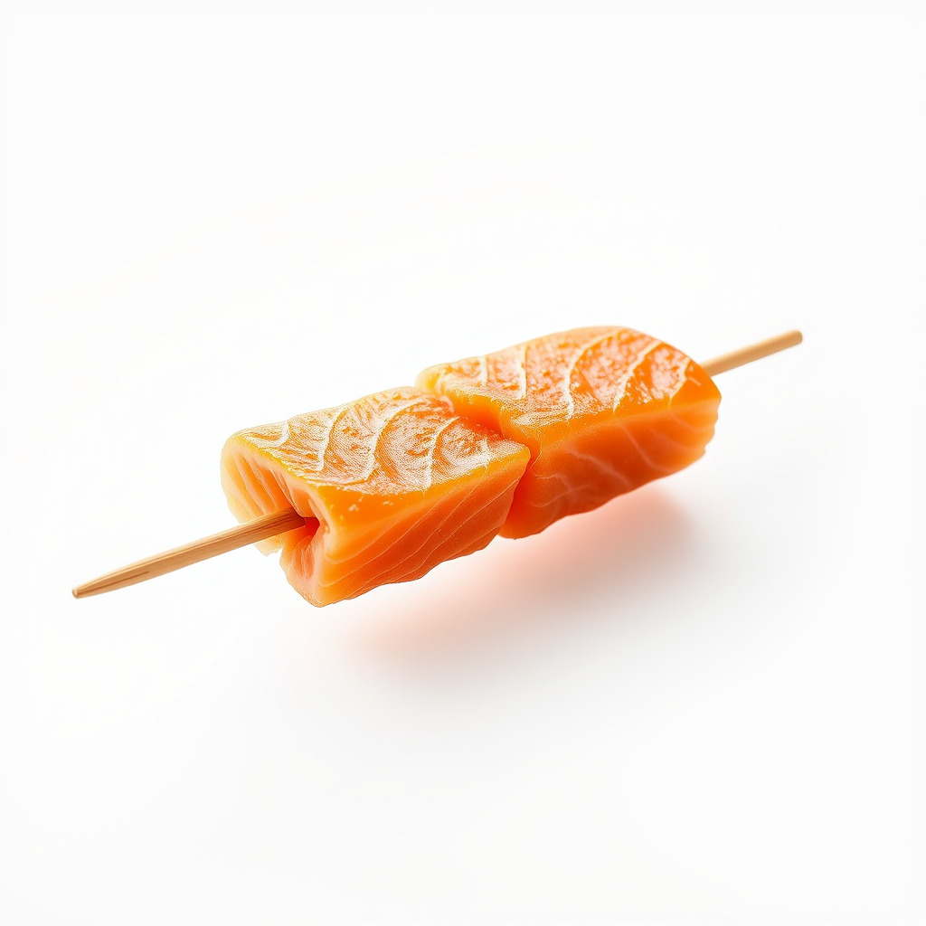 Realistic Salmon Skewer Low-Mid-High Poly model pack Low-poly 3D model_4