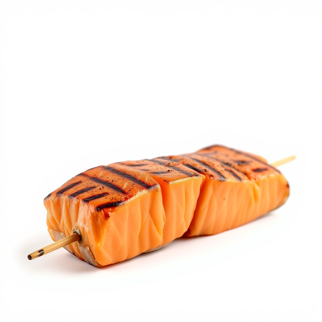 Realistic Salmon Kebab Grill Marks model pack Low-poly 3D model_3