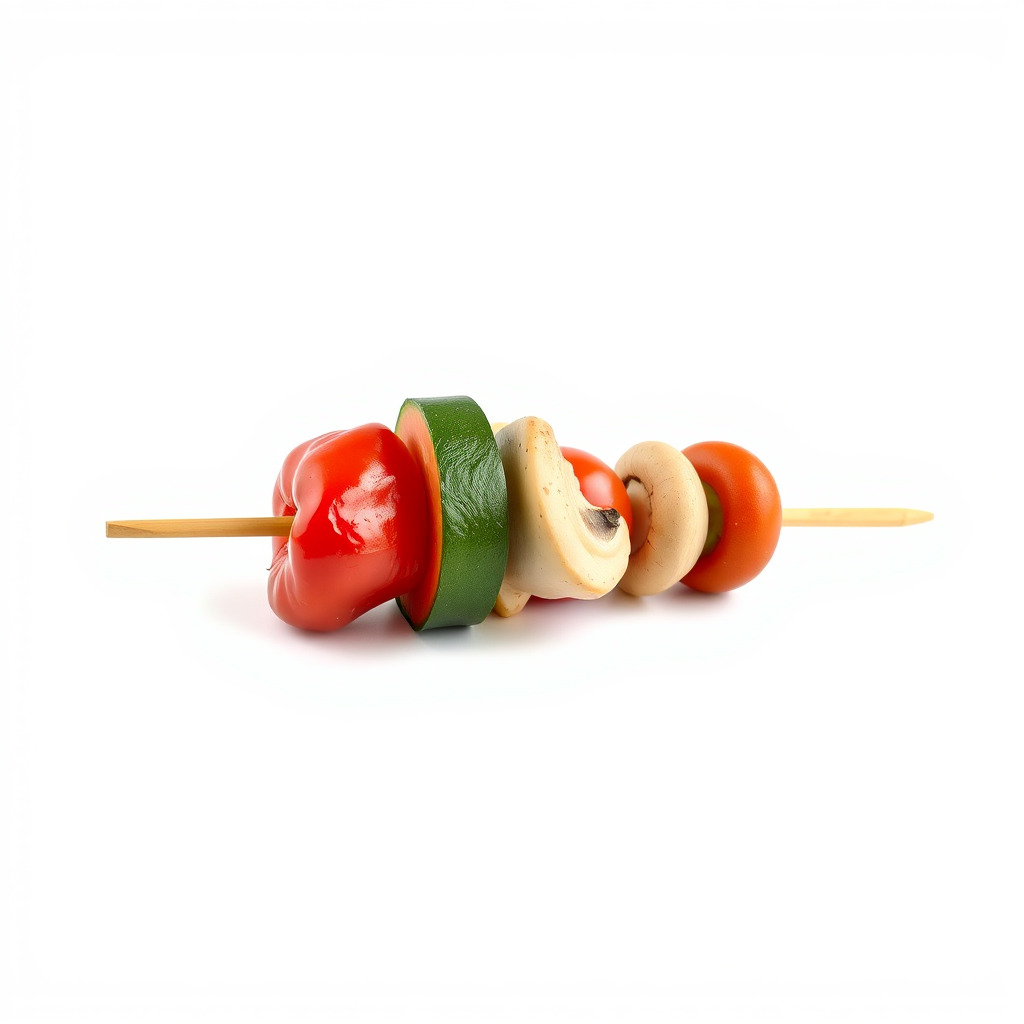 Vegetable Skewer Lifelike Texture model pack Low-poly 3D model_3