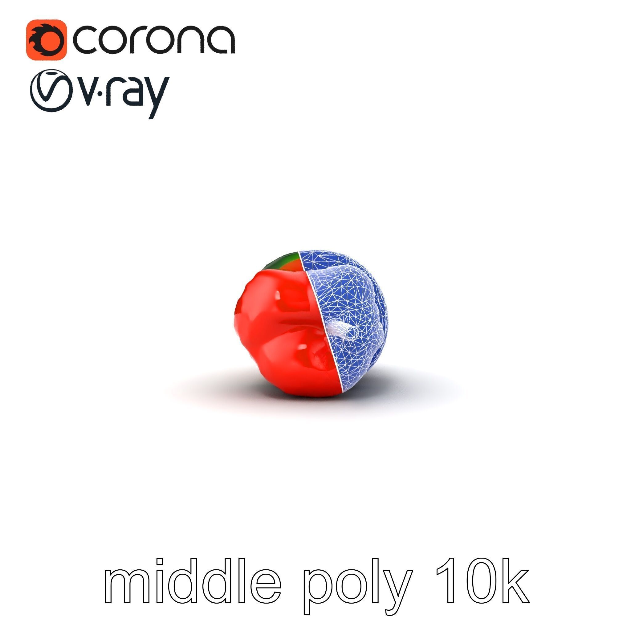 Vegetable Skewer Lifelike Texture model pack Low-poly 3D model_25