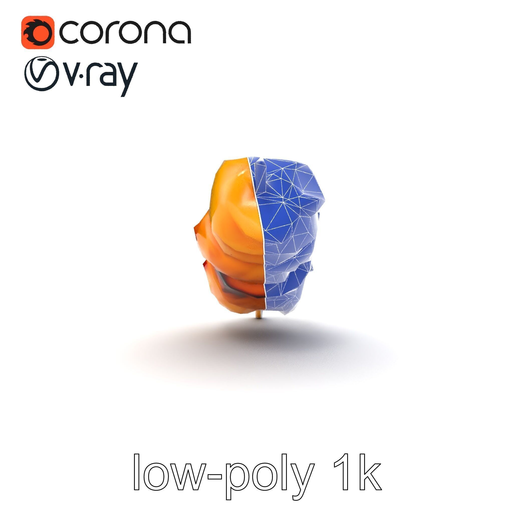 Realistic Chicken Kebab Skewer model pack Low-poly 3D model_28