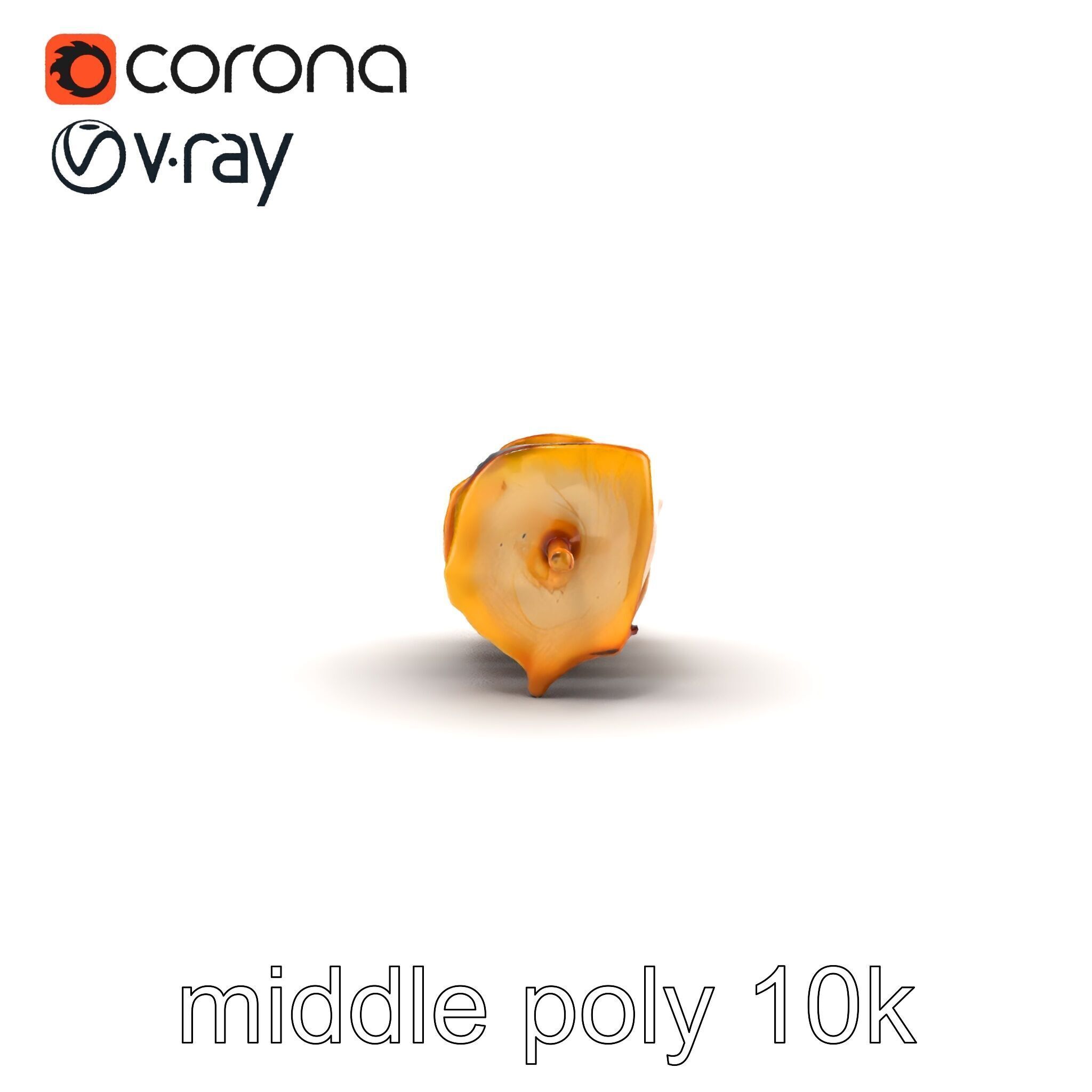 Chicken Kebab Realistic Food Sculpture Model Pack Low-poly 3D model_24
