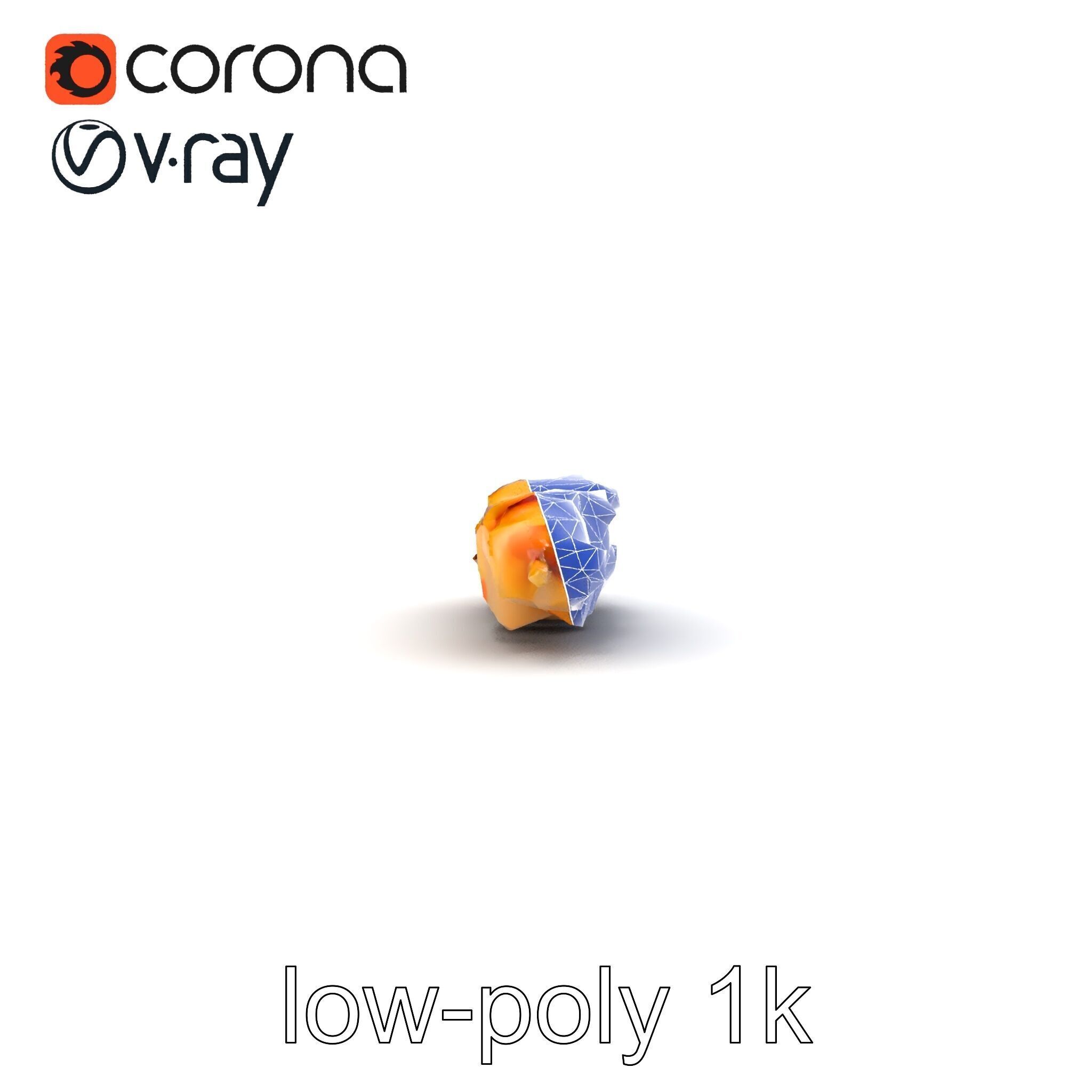 Grilled Chicken Skewer Lean Fillet Model Pack Low-poly 3D model_22