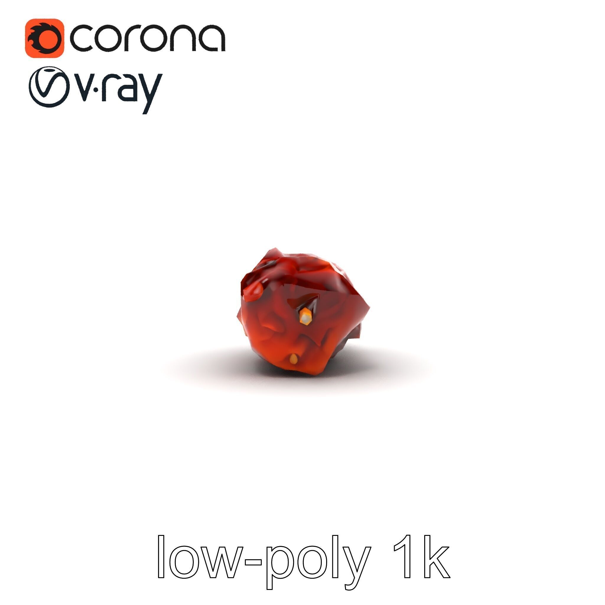 Dynamic Beef Skewer Texture Model Pack Low-poly 3D model_25