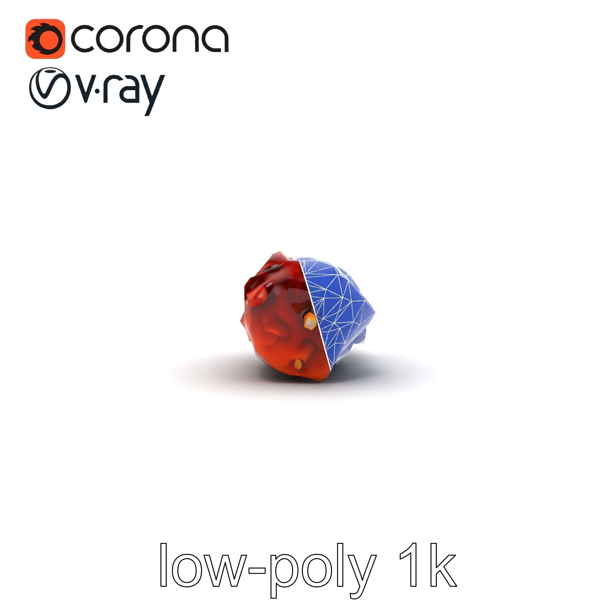 Dynamic Beef Skewer Texture Model Pack Low-poly 3D model_22