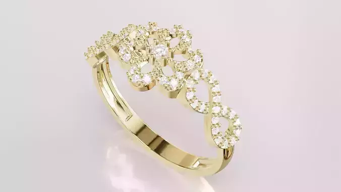 Jewelry Diamond Ring Model RG100
