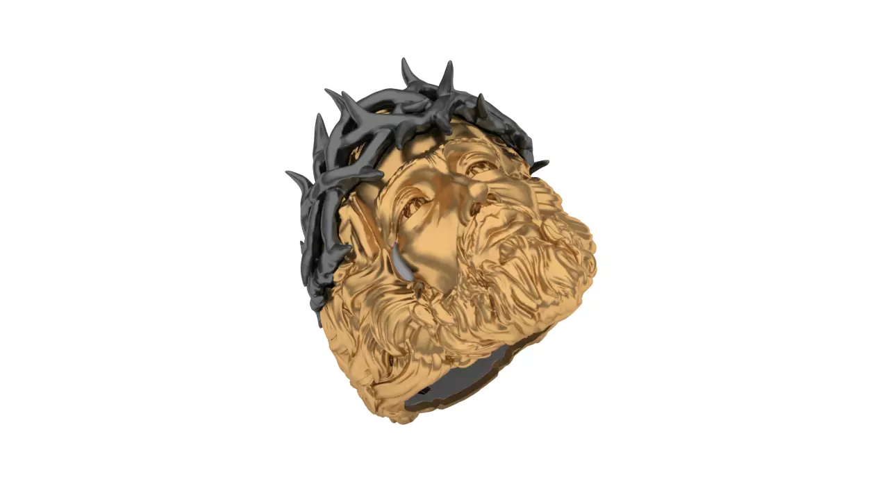 ANILLO-CORONA-CRISTO Modelo 3D 3D model