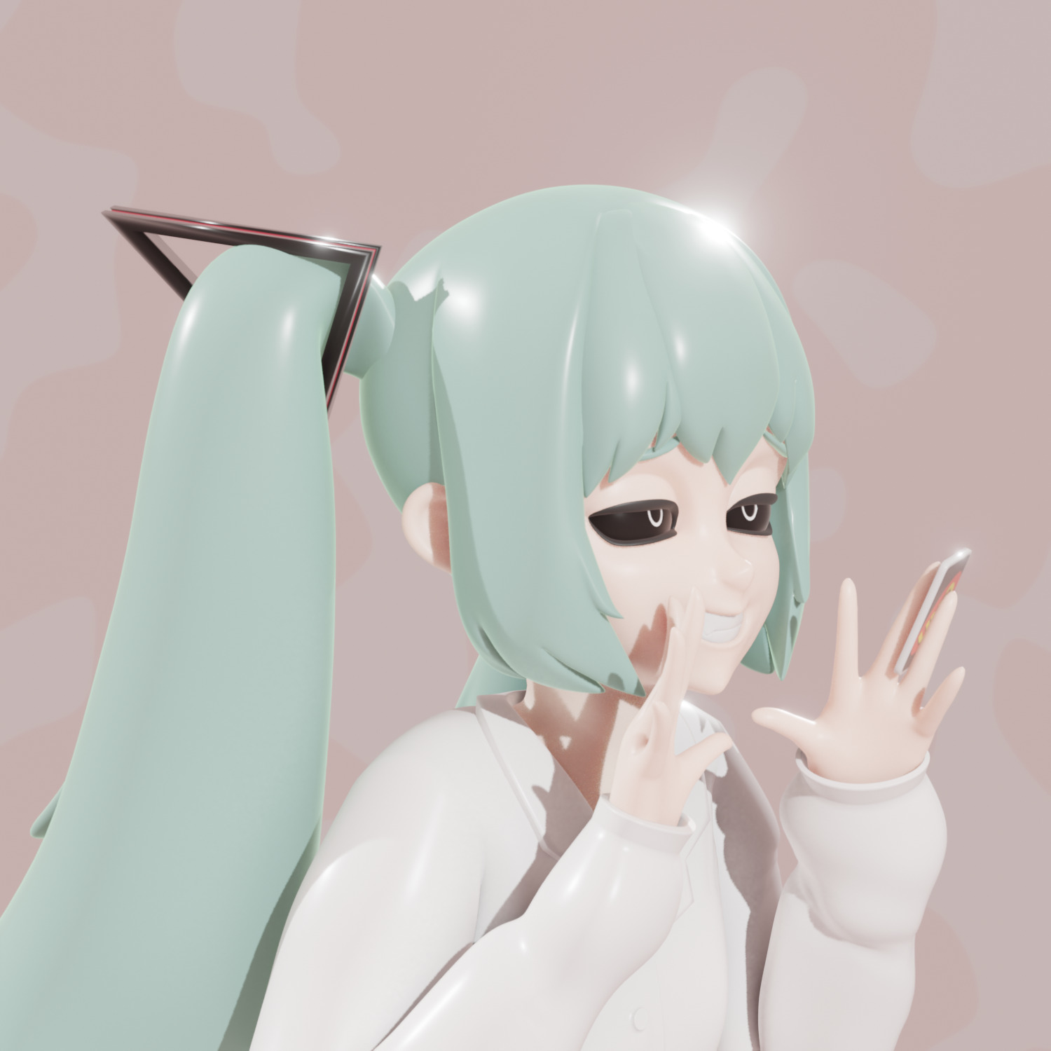 Mimukauwa - Miku uno 3D print model_5