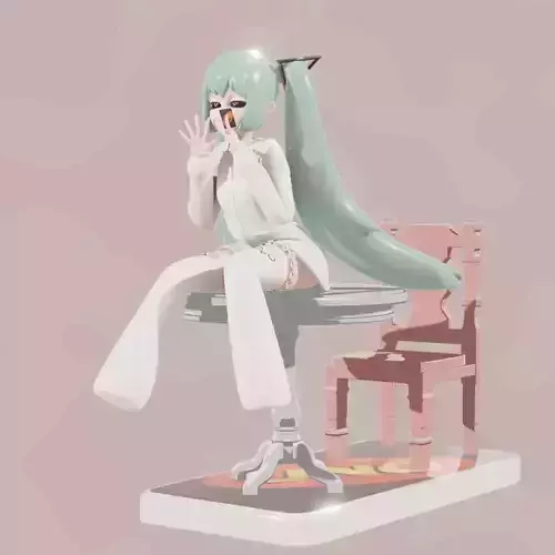 Mimukauwa - Miku uno 3D print model