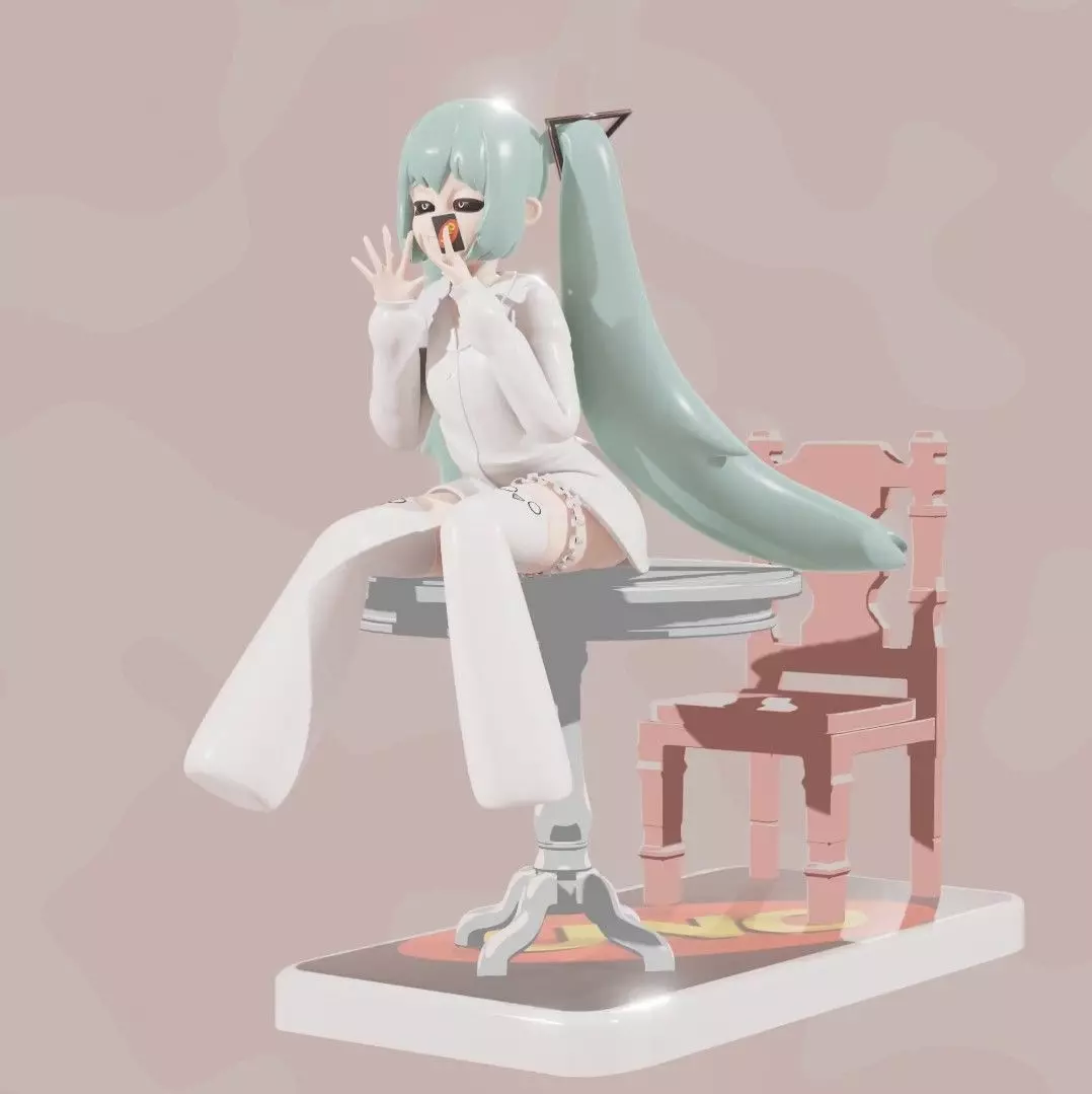 Mimukauwa - Miku uno 3D print model_0