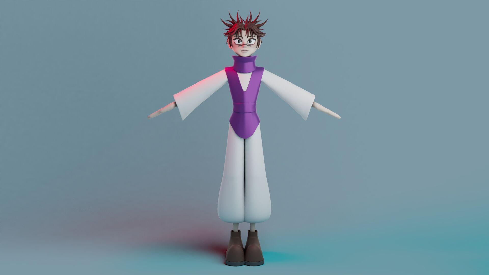choso jujutsu kaisen stylized form 3D model_4