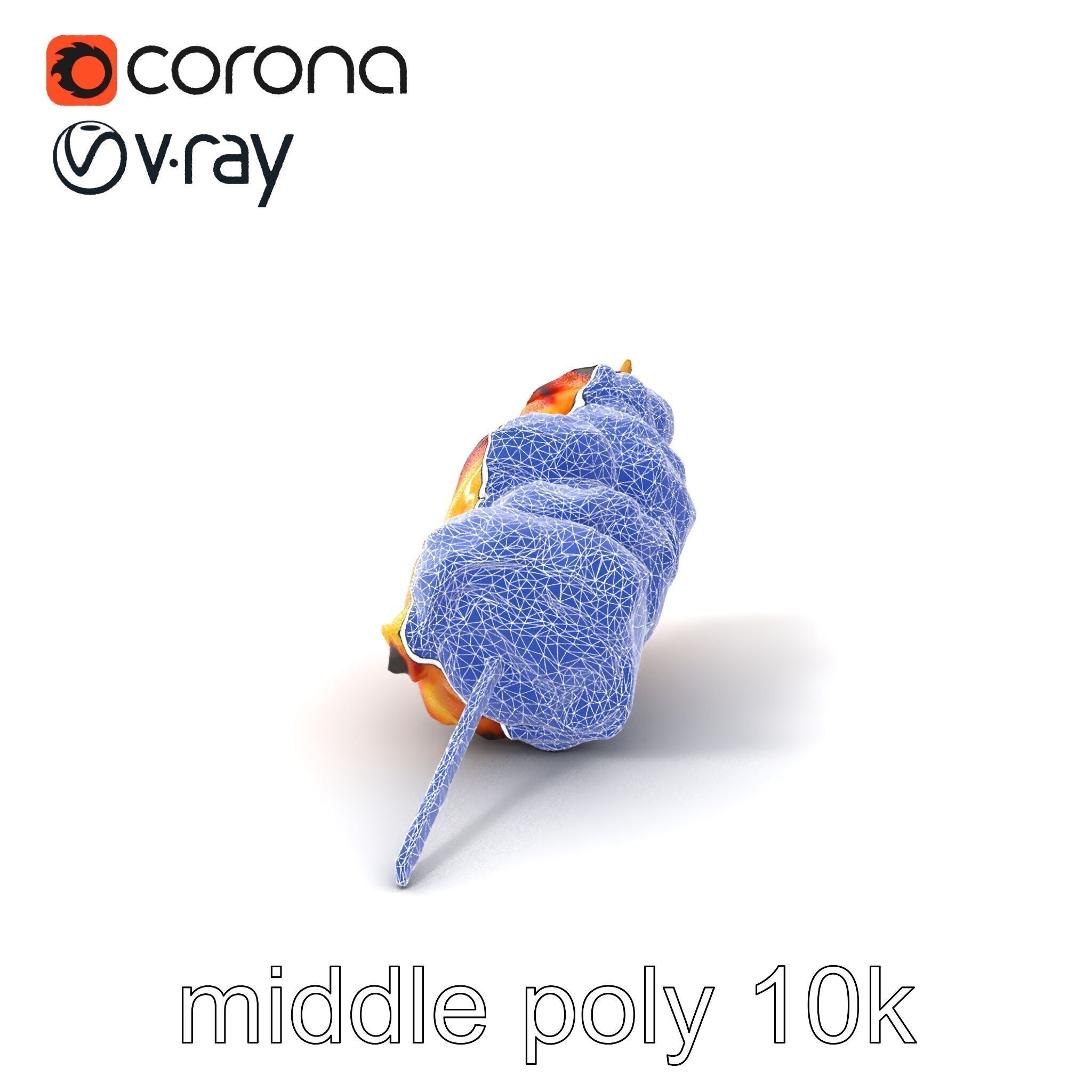 Realistic Pork Skewer model pack Low-poly 3D model_5