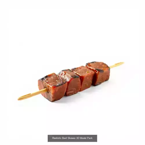 Delicious Skewer 3D Models Collection 