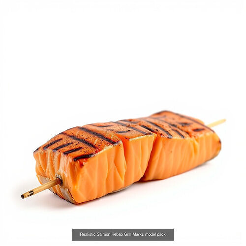Delicious Skewer 3D Models Collection 3D Model Pack 7