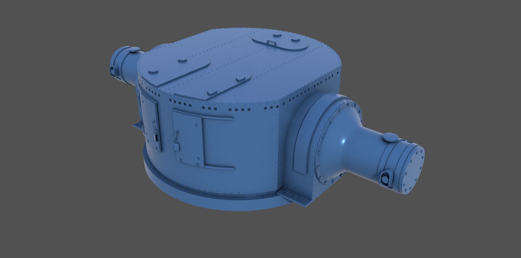 Japanese 450cm rangefinder - Commercial license - 1-100 scale 3D print model_1