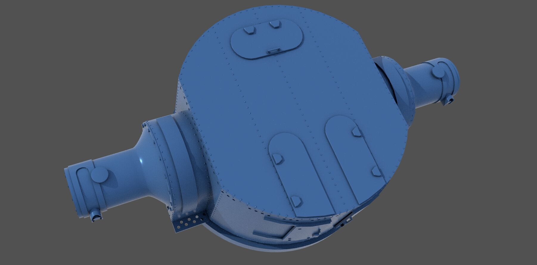 Japanese 450cm rangefinder - Commercial license - 1-100 scale 3D print model_3