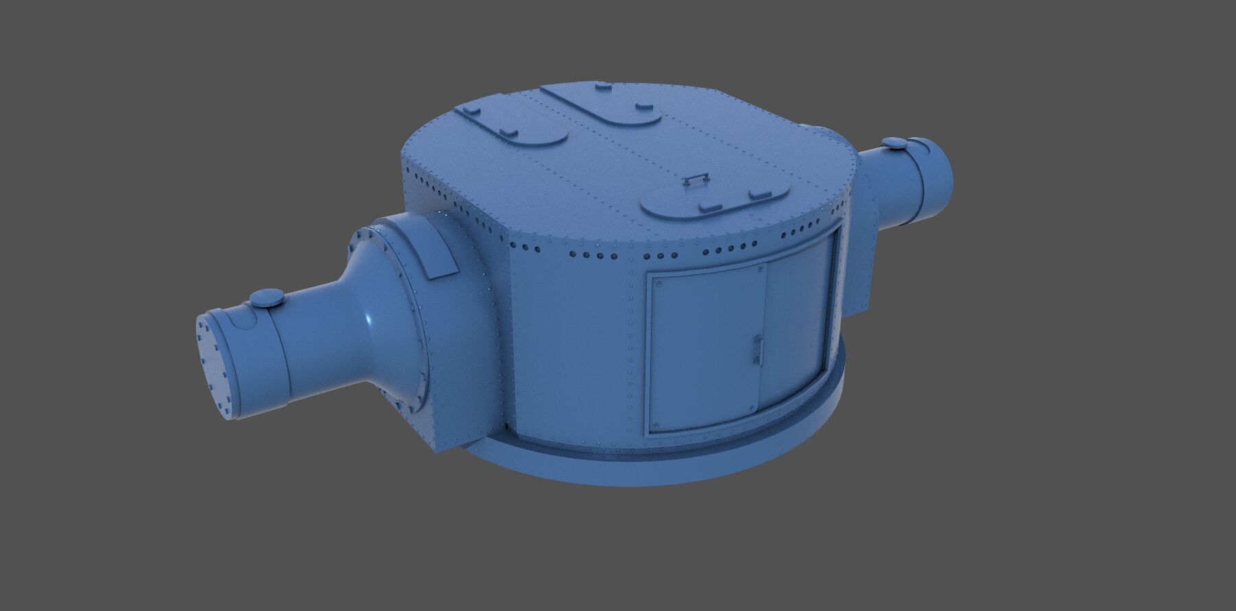 Japanese 450cm rangefinder - Commercial license - 1-100 scale 3D print model_2