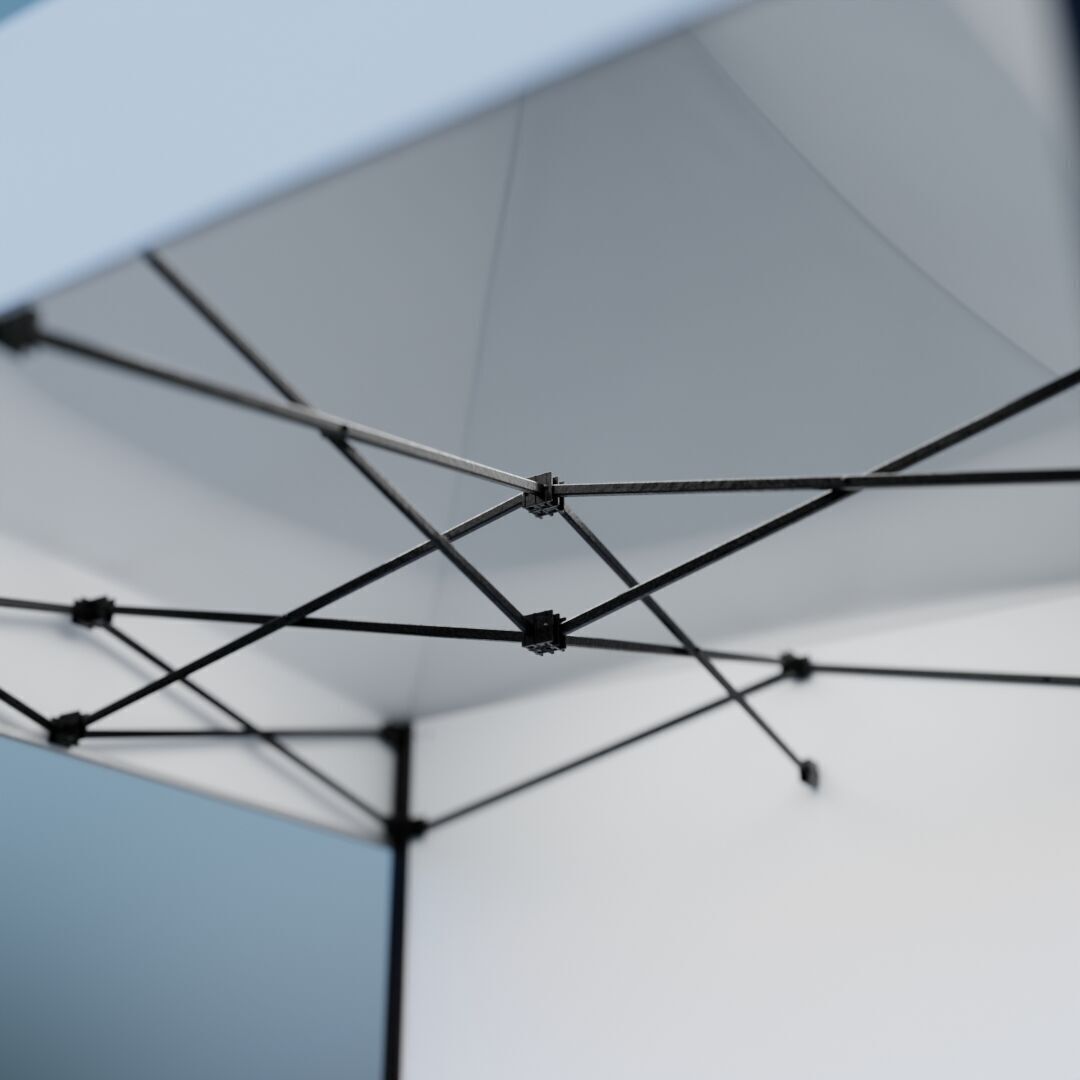 tent Event 1 Low-poly 3D model_4