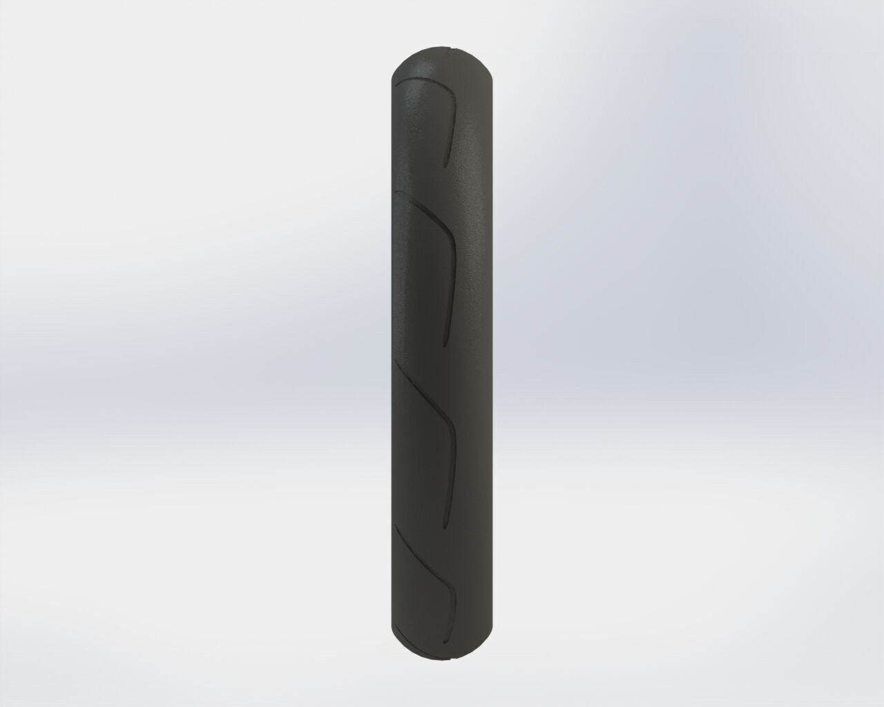 Motorcycle Tire Low-poly 3D model_1