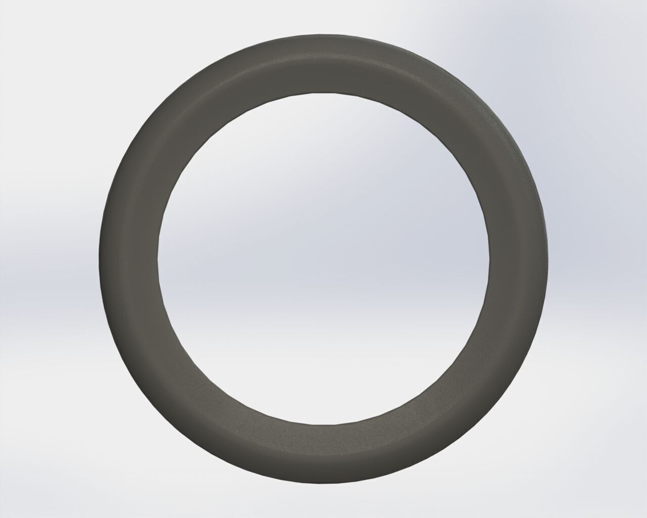 Motorcycle Tire Low-poly 3D model_2