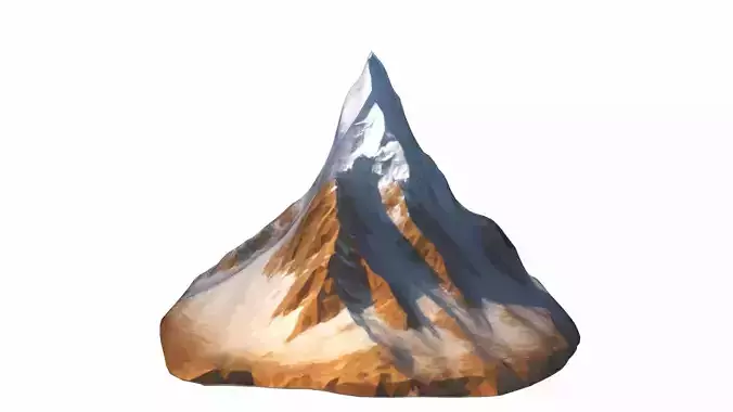Makalu Mountain 3d Model