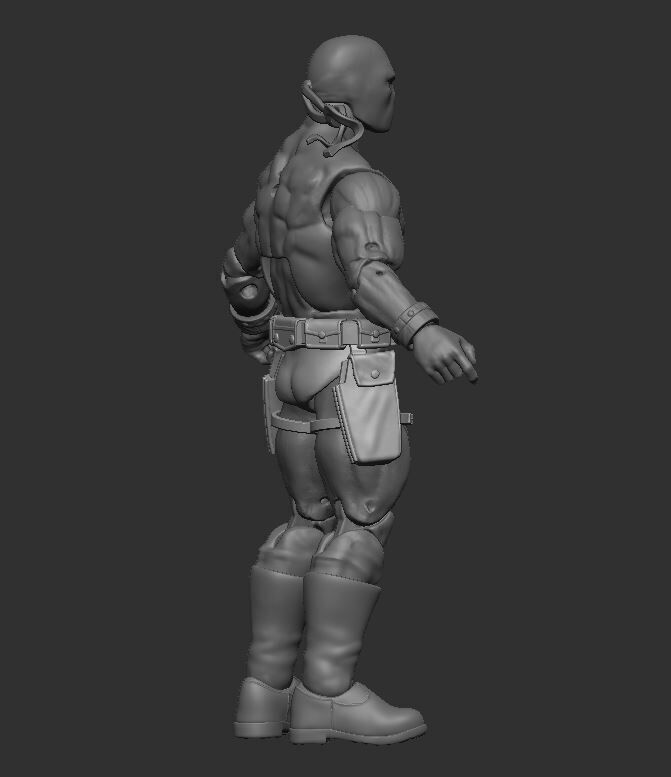 ML Crossbone - 3d scanned toy for educational purpose 3D print model_4