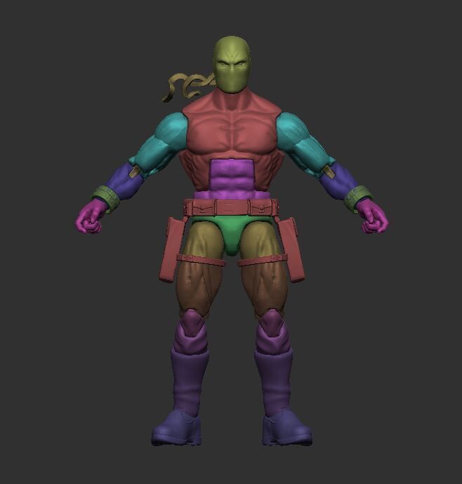 ML Crossbone - 3d scanned toy for educational purpose 3D print model_1