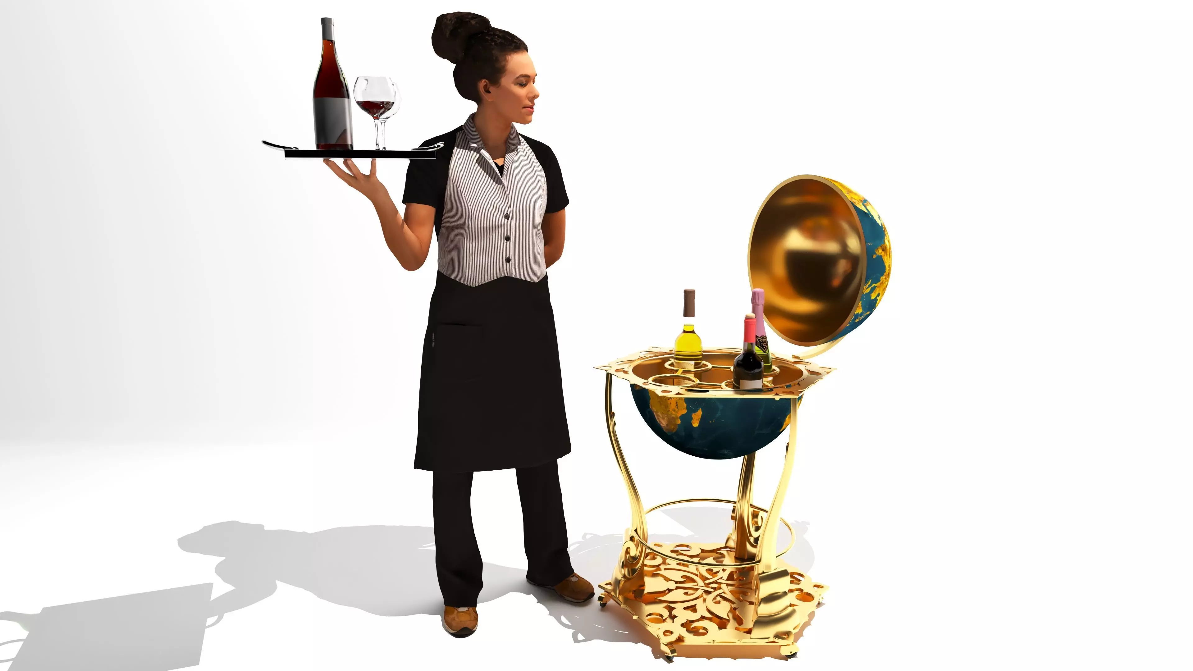 Sommelier 3D model