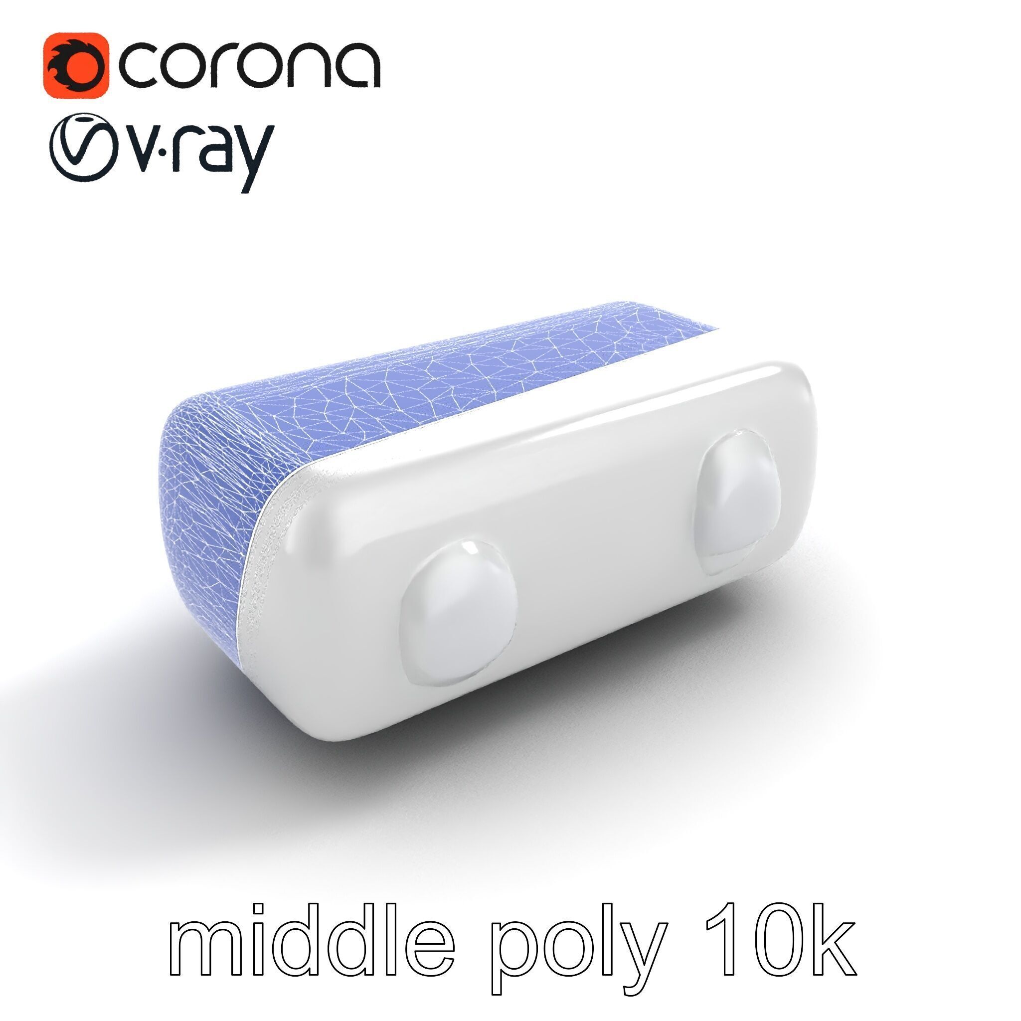 Curved Rectangle Smooth Edges model pack Low-poly 3D model_23