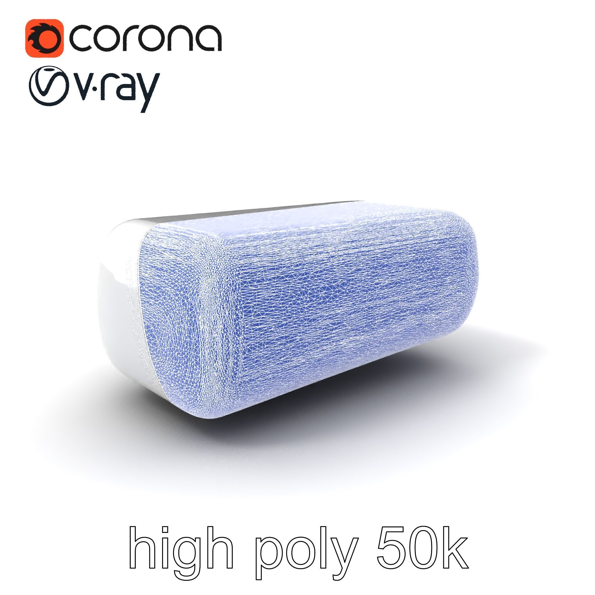 Curved Rectangle Smooth Edges model pack Low-poly 3D model_10