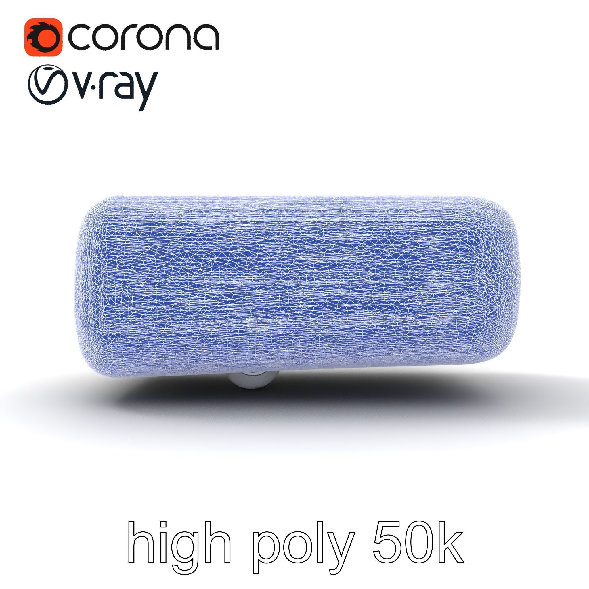 Curved Rectangle Smooth Edges model pack Low-poly 3D model_25