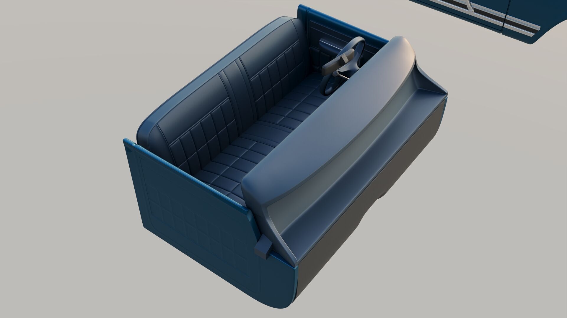 International Pickup 1972 3D print model_24