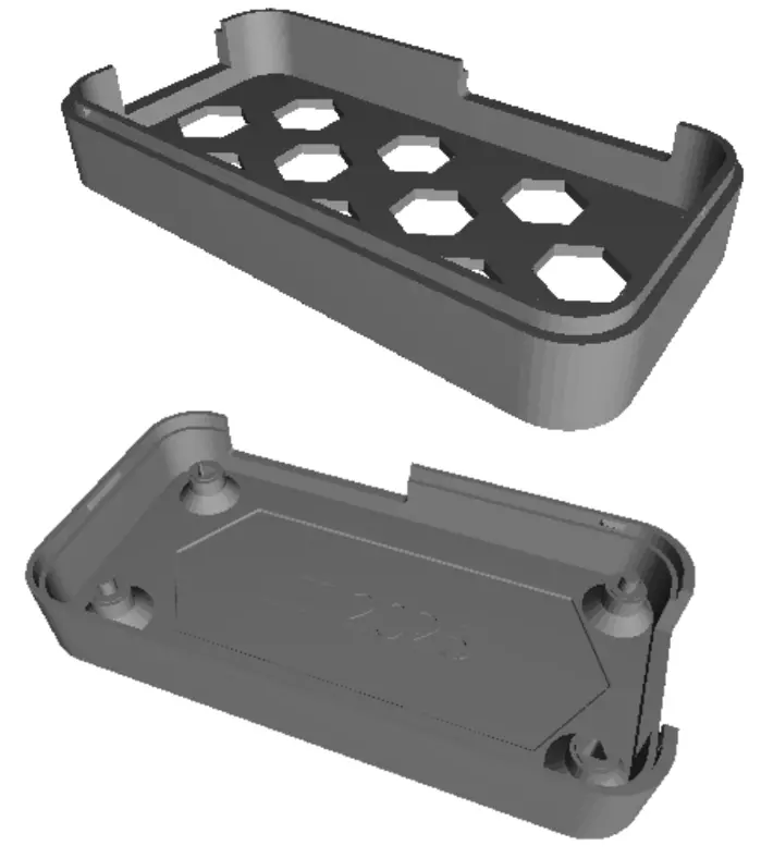 Radxa Zero 3E case 3D print model
