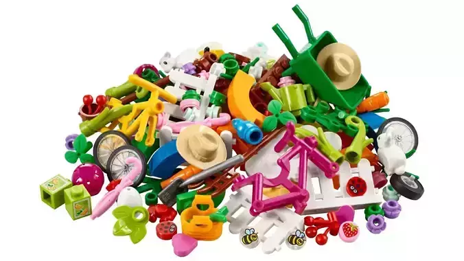 TwindBricks3D - 40606 Spring Fun VIP Add-On Pack 3D print model