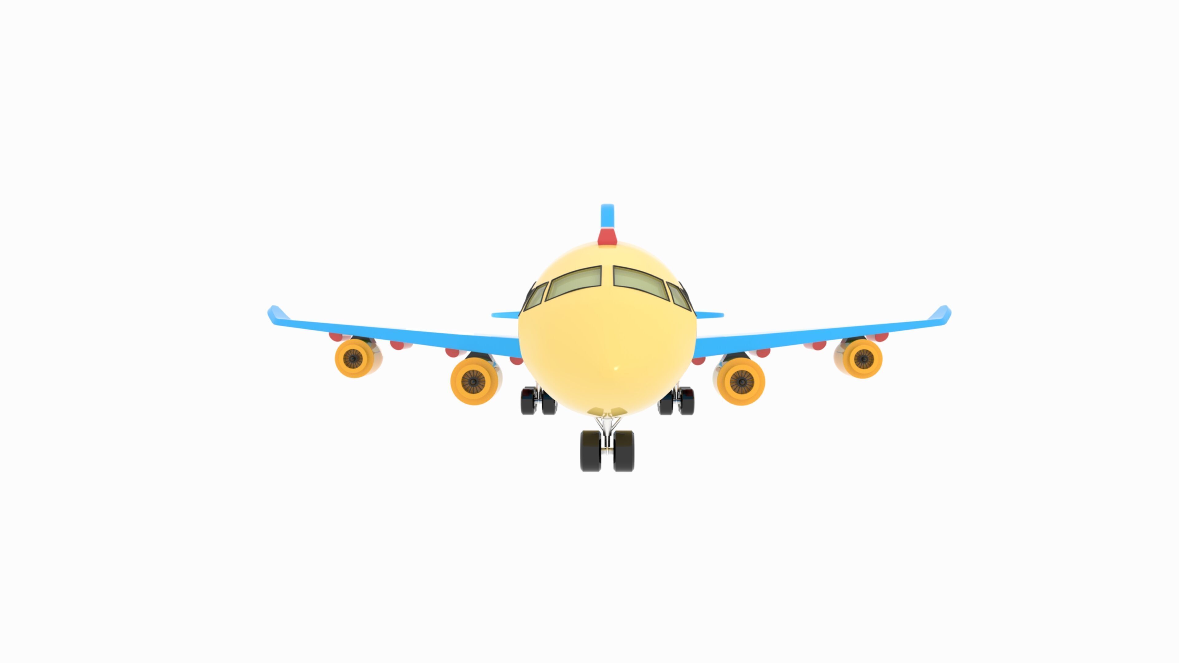 Aeroplane A2 3D print model_2