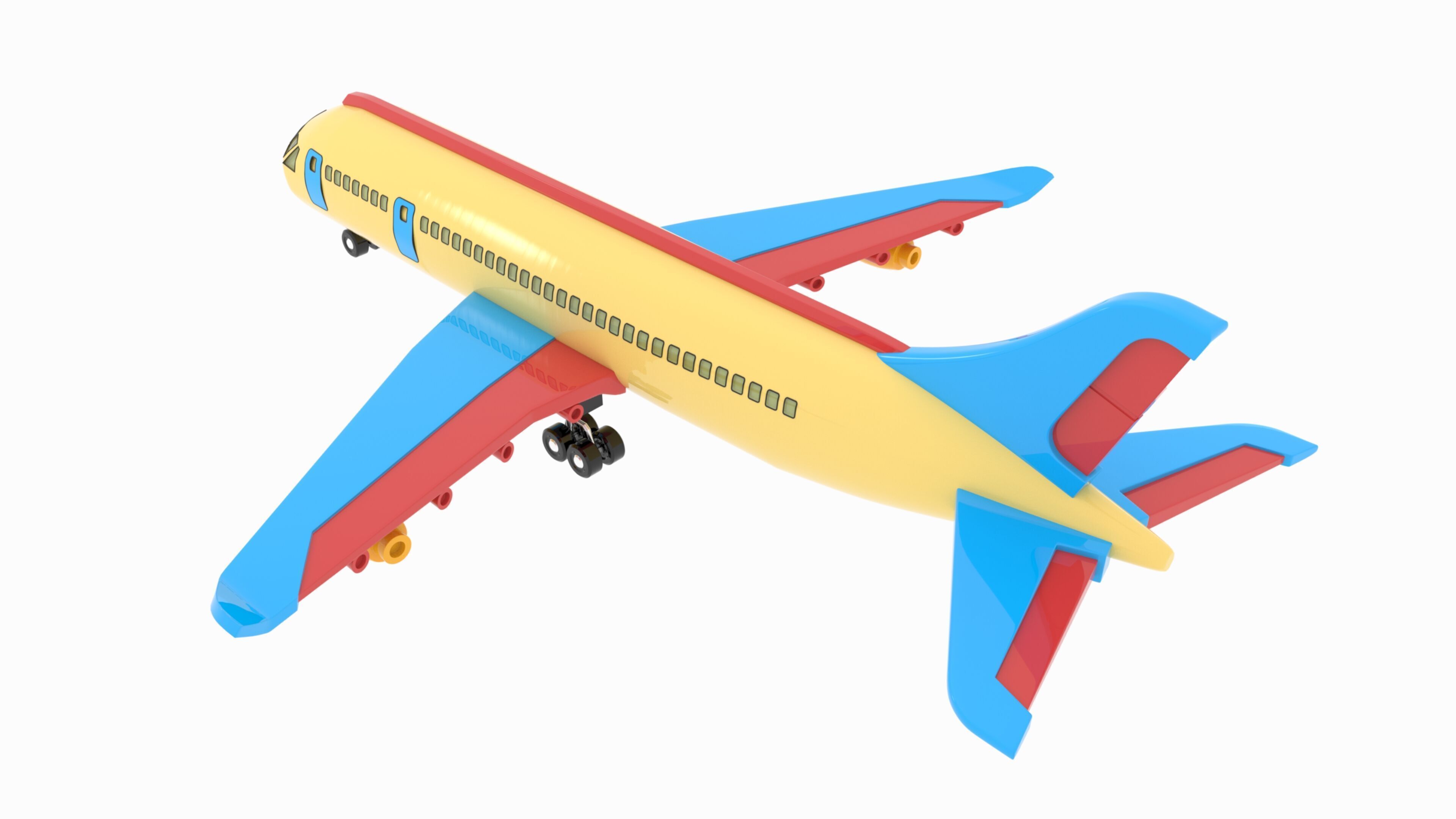 Aeroplane A2 3D print model_5