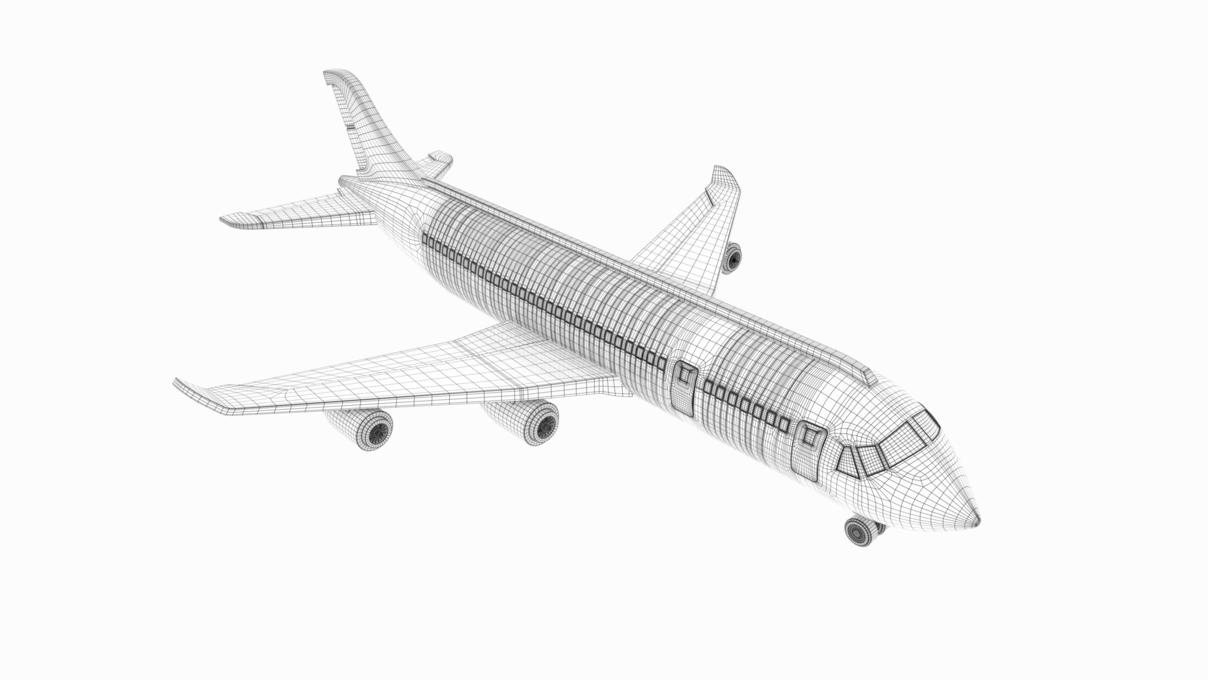 Aeroplane A2 3D print model_8