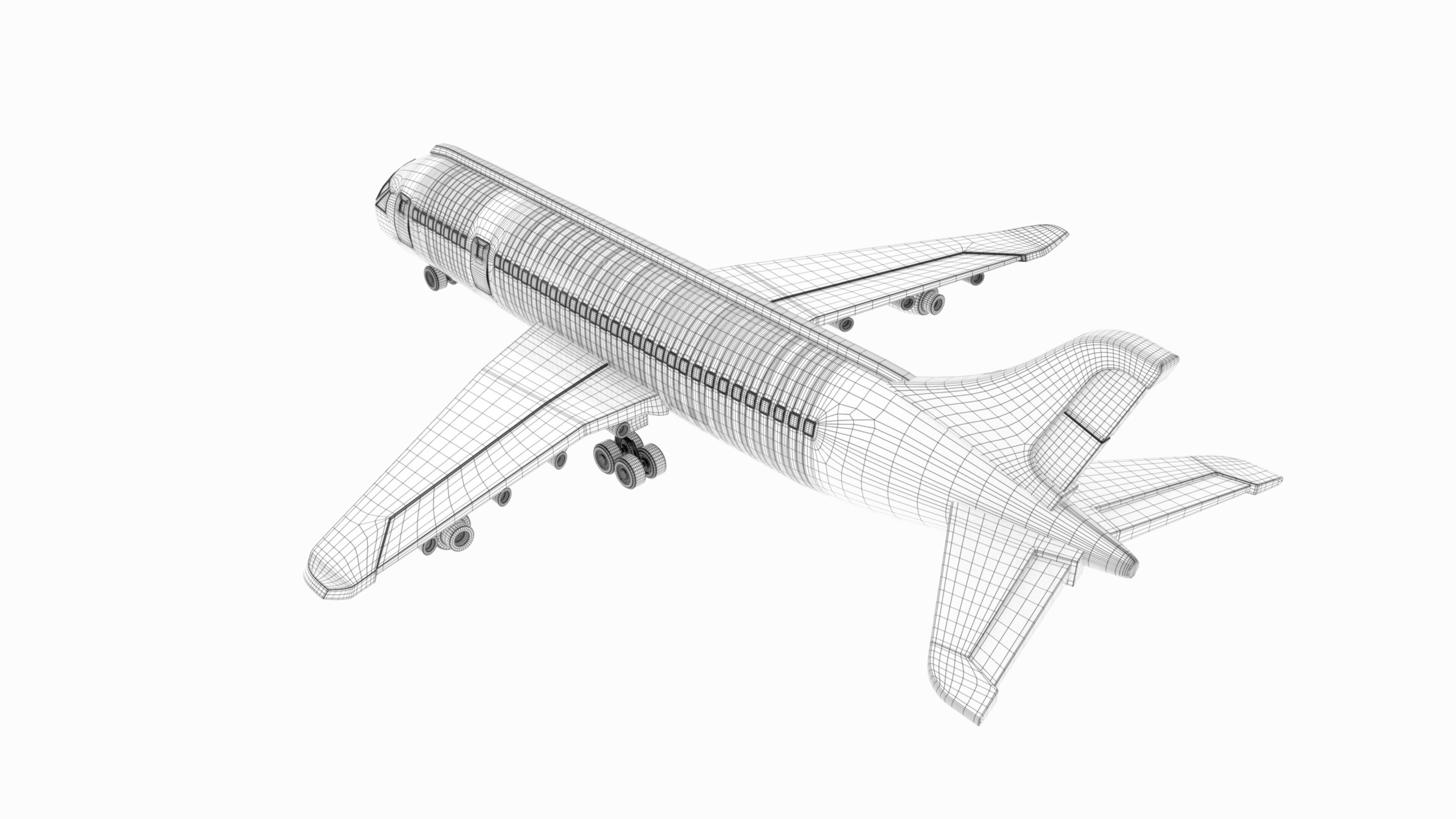Aeroplane A2 3D print model_10